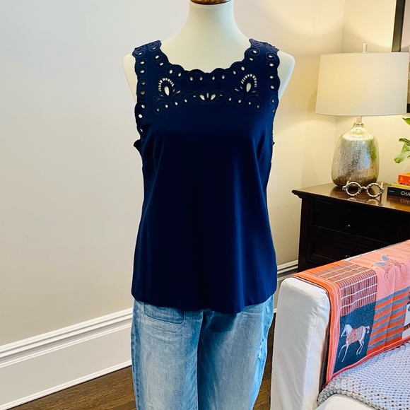 Lilly Pulitzer Scalloped Tank - Picture 4 of 14